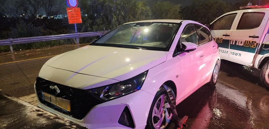 רכב גנוב שנתפס. קרדיט 'פוינטר'