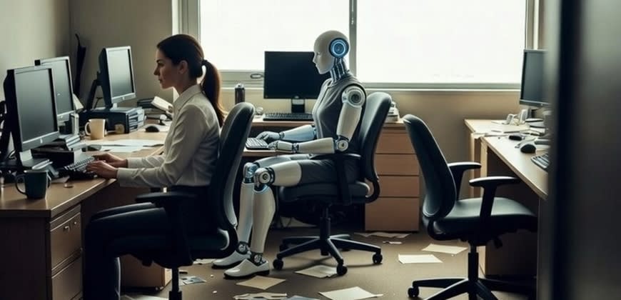 פיטורים והחלפה ברובוטים וכלי AI     (בעזרת AI)