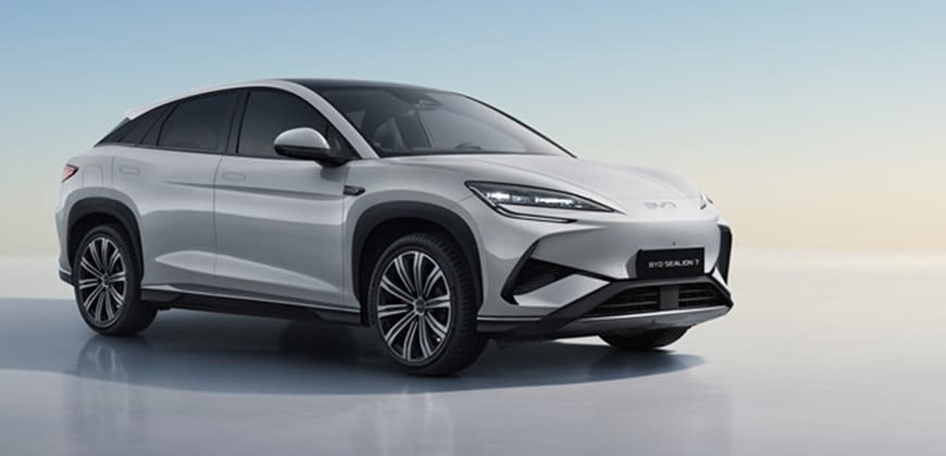 ה Sealion 7 של BYD. צילום יצרן ה Sealion 7 של BYD. צילום יצרן