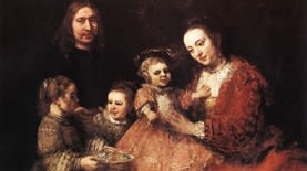 הורים וילדיהם (ציור: רמברנדט)