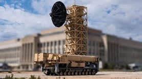 מערכת ה-THAAD האמריקנית (עיבוד: AI)