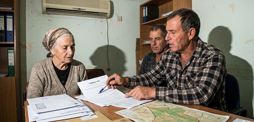 בנים במחלוקת עם אמם המבוגרת צילום: AI בנים במחלוקת עם אמם המבוגרת צילום: AI