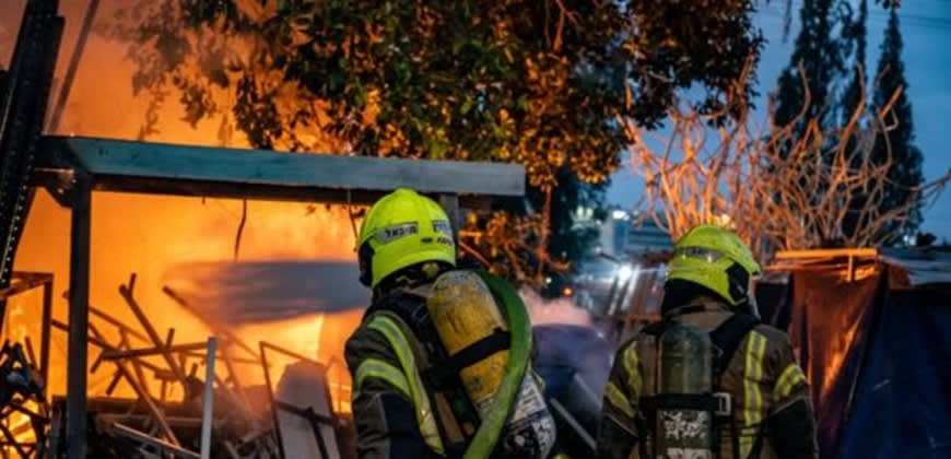 פגיעת טיל איראני (צילום: דוברות כבאות והצלה) פגיעת טיל איראני (צילום: דוברות כבאות והצלה)