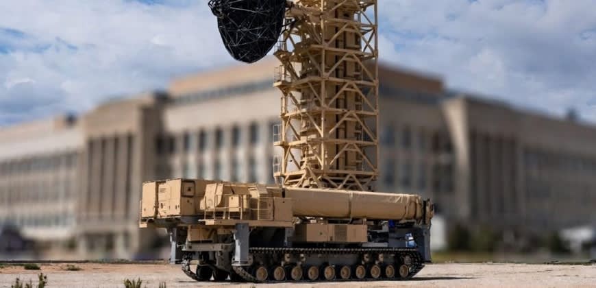 מערכת ה-THAAD האמריקנית (עיבוד: AI)