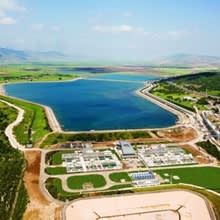 מאגר מים של מקורות (צילום: אתר החברה)