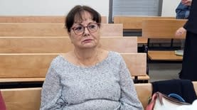 רות דוד בתחילת עדותה (צילום: יעל פרידסון, הארץ)