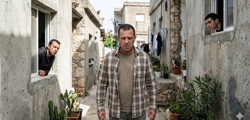 אב כועס על בניו צילום: AI