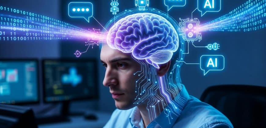 השפעת ה-AI על המוח (בעזרת AI) השפעת ה-AI על המוח (בעזרת AI)