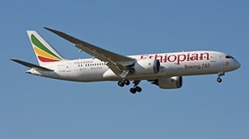 מטוס של אתיופיאן איירליינס צילום: מאת Kambui - Ethiopian Airlines Boeing 787-8 Dreamliner ET-AOQ "Af