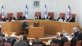 הדיון בשבוע שעבר בהקמת ועדת חקירה למלחמה (צילום: לע"מ, הרשות השופטת)