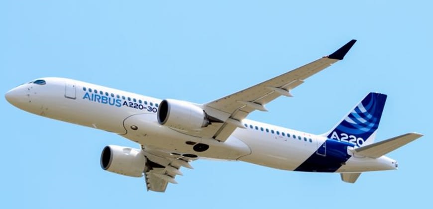 איירבוס A220-300 (צילום: Romain COUPY, ויקיפדיה)