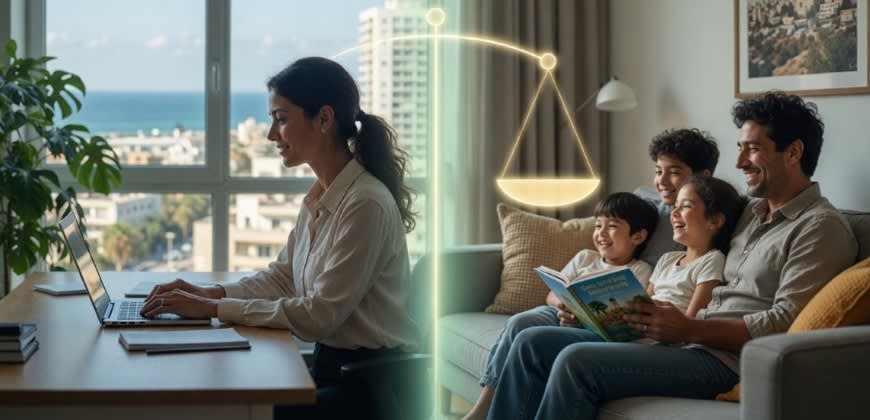 איזון בין קריירה לחיים אישיים (רשתות) איזון בין קריירה לחיים אישיים (רשתות)