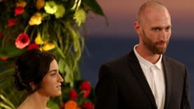 הזוג השלישי בחתונה ממבט ראשון, לייקי ותומר (צילום: מסך קשת 12)