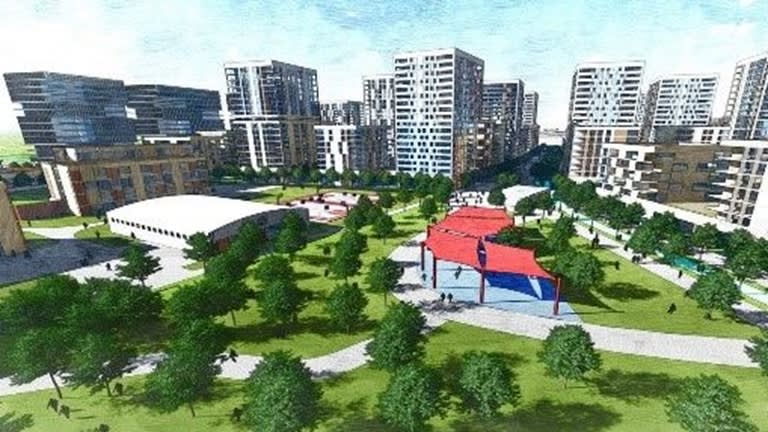 שכונת רבין מערב באור יהודה, קרדיט: ארי כהן ומיכאל וינד אדריכלות ובינוי ערים