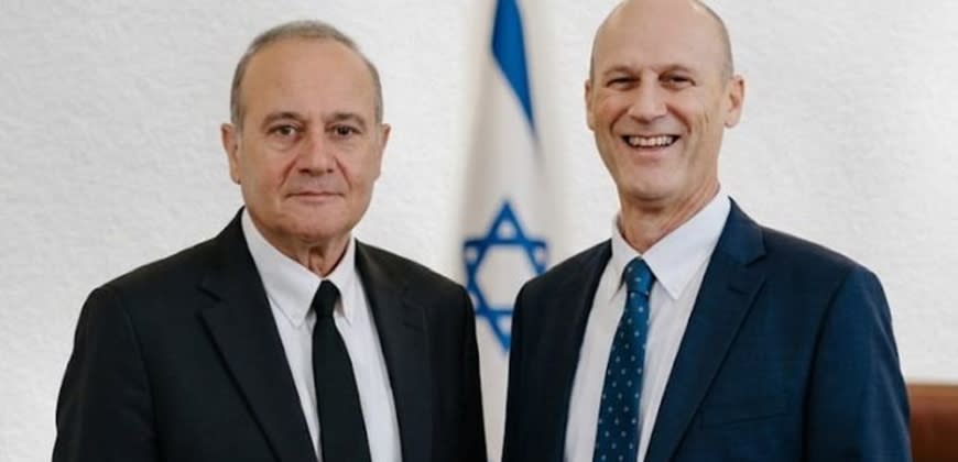 מיכאל ראבילו ויוסף אלרון (צילומים: משרד שמרון-מולכו ואתר הרשות השופטת. עיבוד AI)