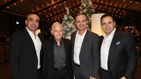 עלא טנוס, אליאס טנוס, רפי ביסקר, וסים טנוס קרדיט צילום: רפי דלויה