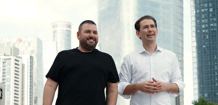 מייסדי דרים: סבסטיאן קורץ ושלו חוליו (eclipse media) מייסדי דרים: סבסטיאן קורץ ושלו חוליו (eclipse media)