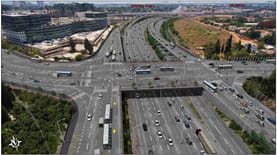 רמות השבים בצרה,  קרדיט נתיבי ישראל (נת״י)