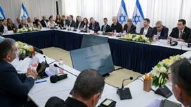 ישיבת ממשלה בקרית שמונה, פברואר 2026 (צילום: משרד רה"מ)
