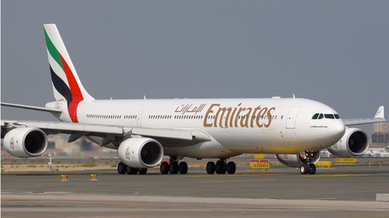 איירבאס A340-541 אמירייטס. צילום: Artem Buginov / רישיון CC BY-SA 3.0