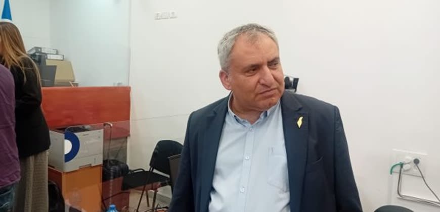 זאב אלקין היום בבית המשפט המחוזי בירושלים (צילום: איתמר לוין)