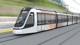 רויקט הרכבת הקלה חיפה-נצרת, קרדיט הדמיה: אלסטום
