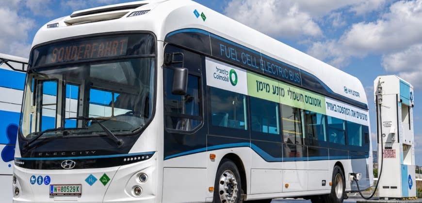 אוטובוס המימן של יונדאי  קרדיט: איתמר מרוז