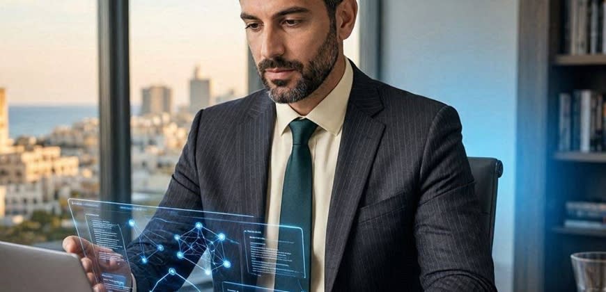 "ה-AI לא יגרום לעורכי דין לאבד את עבודתם" (תמונת AI) "ה-AI לא יגרום לעורכי דין לאבד את עבודתם" (תמונת AI)