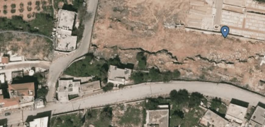 בית העלמין של חב"ד בחברון (צילום: MapsGov) בית העלמין של חב"ד בחברון (צילום: MapsGov)