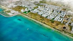 תוכנית הבנייה בחוף התכלת (הדמיה: קייזר אדריכלים)