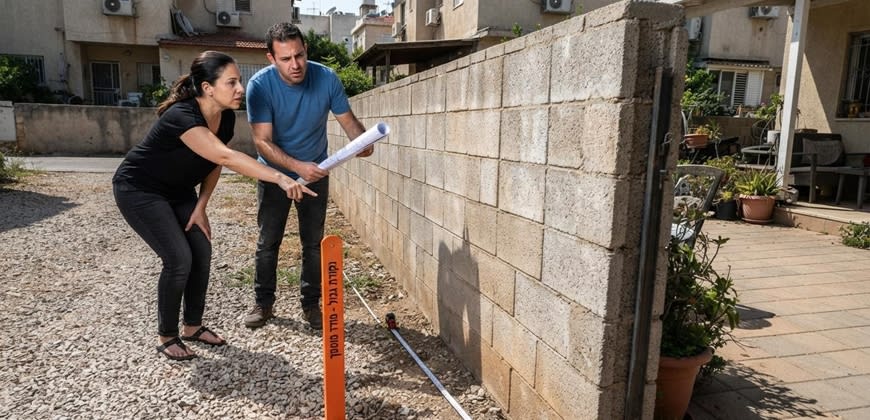 גדר במיקום לא נכון צילום: ג'מיני
