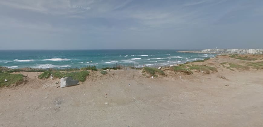 חוף התכלת בהרצליה צילום: גוגל מפס חוף התכלת בהרצליה צילום: גוגל מפס