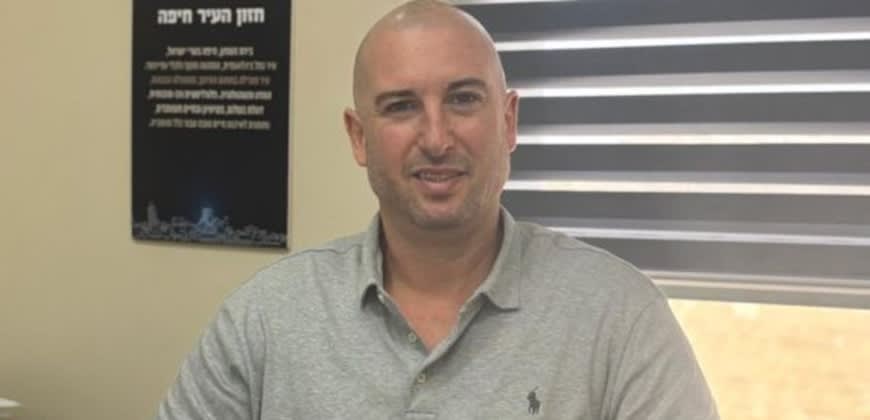 דוד אדלר (צילום: דוברות עיריית חיפה)
