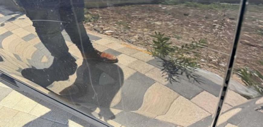 הסייר מחבל במכונית (מתוך כתב התביעה) הסייר מחבל במכונית (מתוך כתב התביעה)