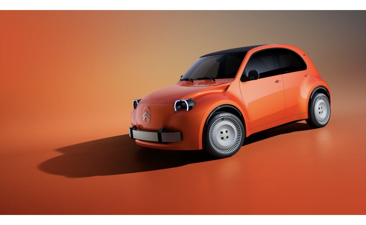 סיטרואן 2CV קונספט חשמלית בתערוכת פריז 2026