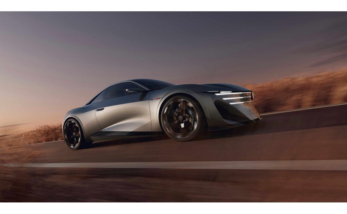 פיג'ו RCZ Vision קונספט חשמלית בתערוכת פריז 2026