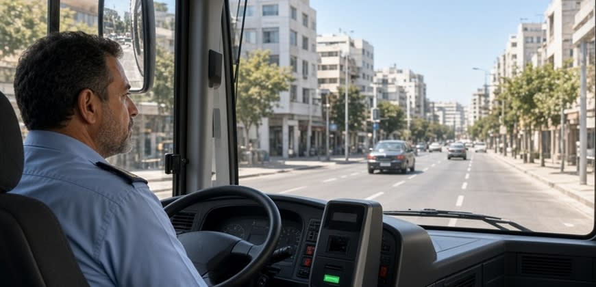 נהג אוטובוס (בעזרת גרוק) נהג אוטובוס (בעזרת גרוק)