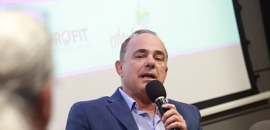 פרופ׳ יובל שטייניץ, יו״ר רפאל, בוועידה הכלכלית של ישראל יובל שטייניץ בוועידה הכלכלית 3010
