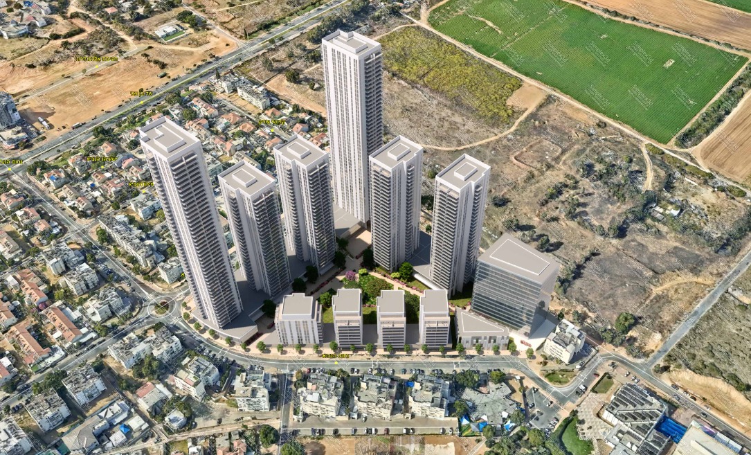 הדמיית הפרוייקט (קרדיט: ענב נדל