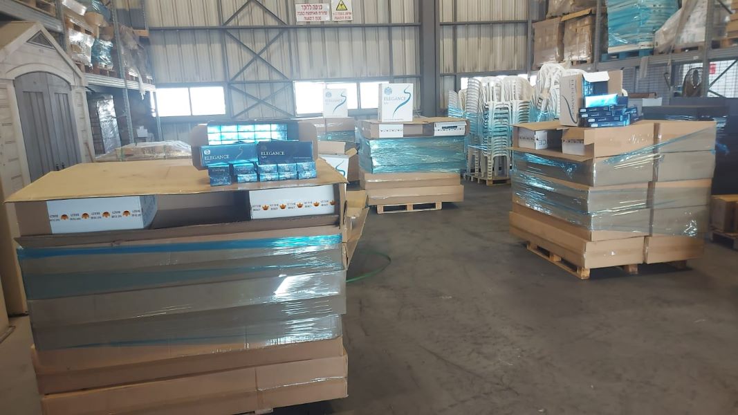 הברחה של 500 קרטונים סיגריות צילום רשות המסים
