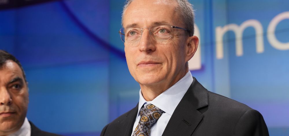 כיתוב: פט גלסינגר אינטל;   קרדיט: Photography courtesy of Nasdaq, Inc