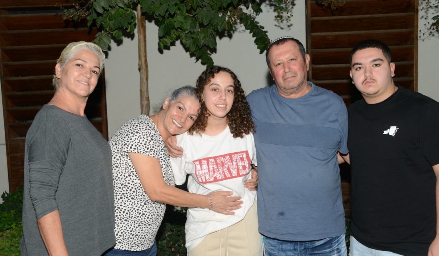 אורי מגידיש אחרי השחרור. צילום: דוברות שב