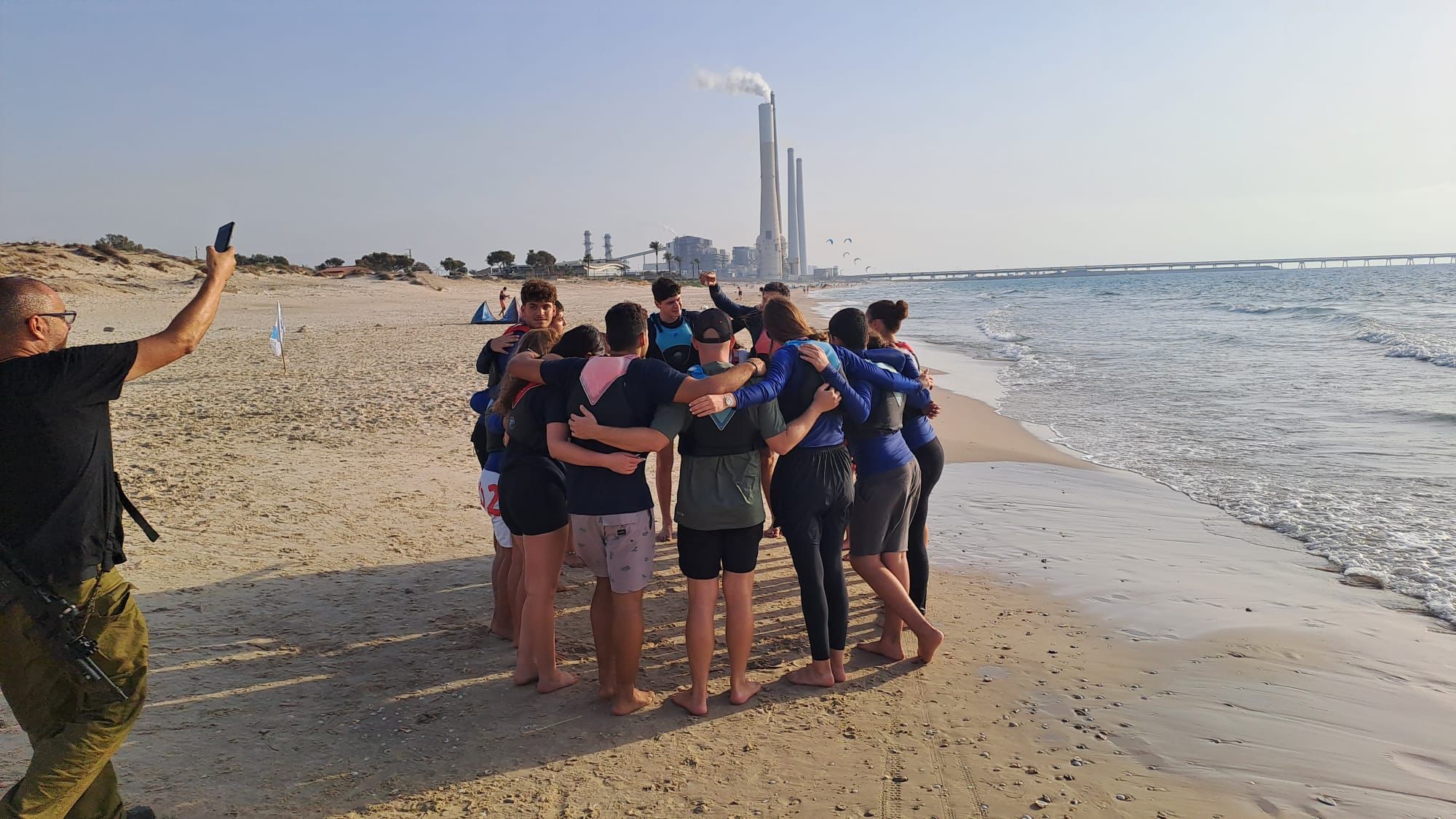 נוער מעוטף עזה מתארח בגעש (עמותת הגל שלי)