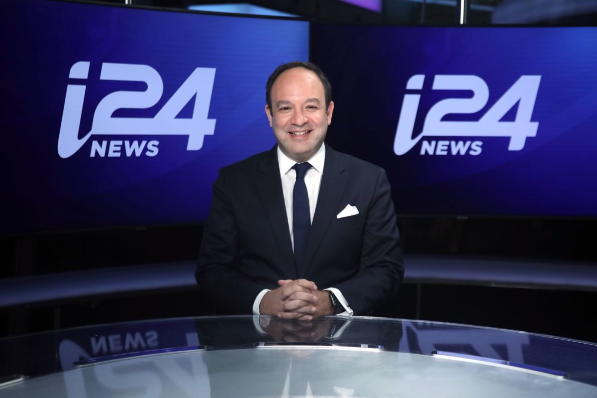 Frank Melloul  CEO  i24NEW photo by Gideon Markowicz