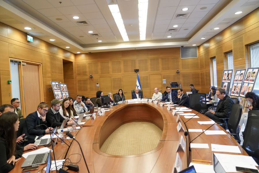 הדיון בועדת ביטחון צילום דני שם טוב