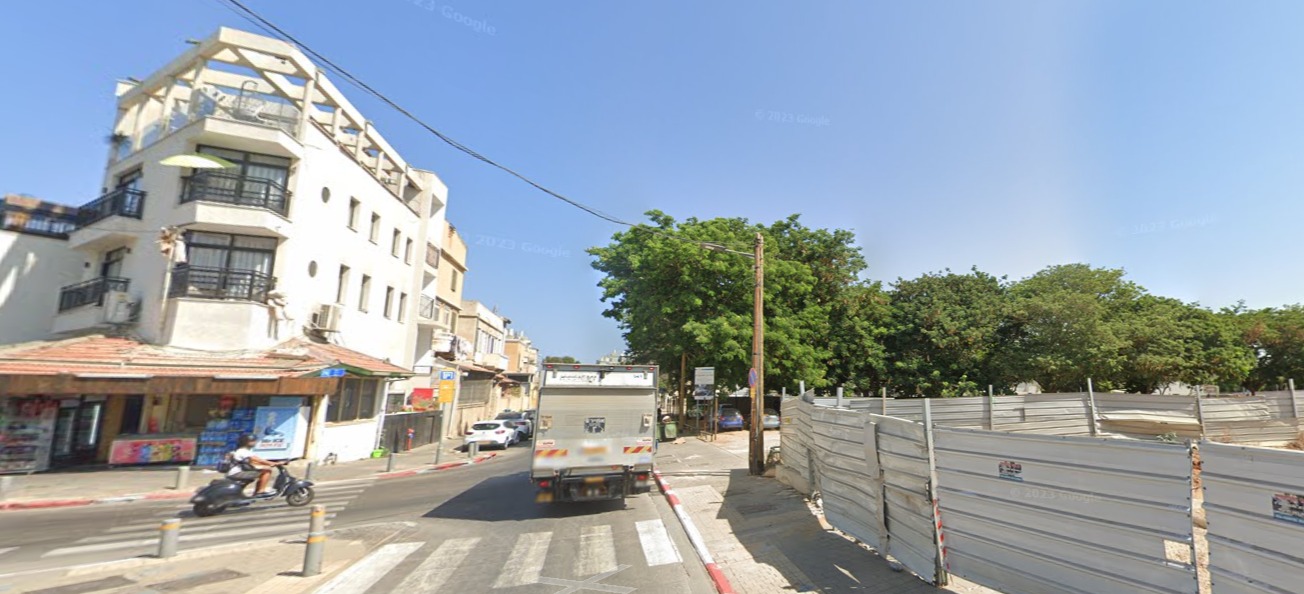 רחוב עזה תל אביב (גוגל מאפ)