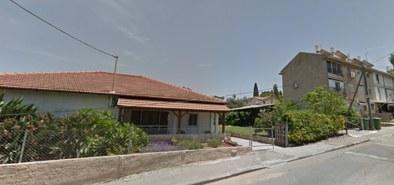 צמודי קרקע ובניינים ישנים. גבעת עדה (גוגל מאפס)