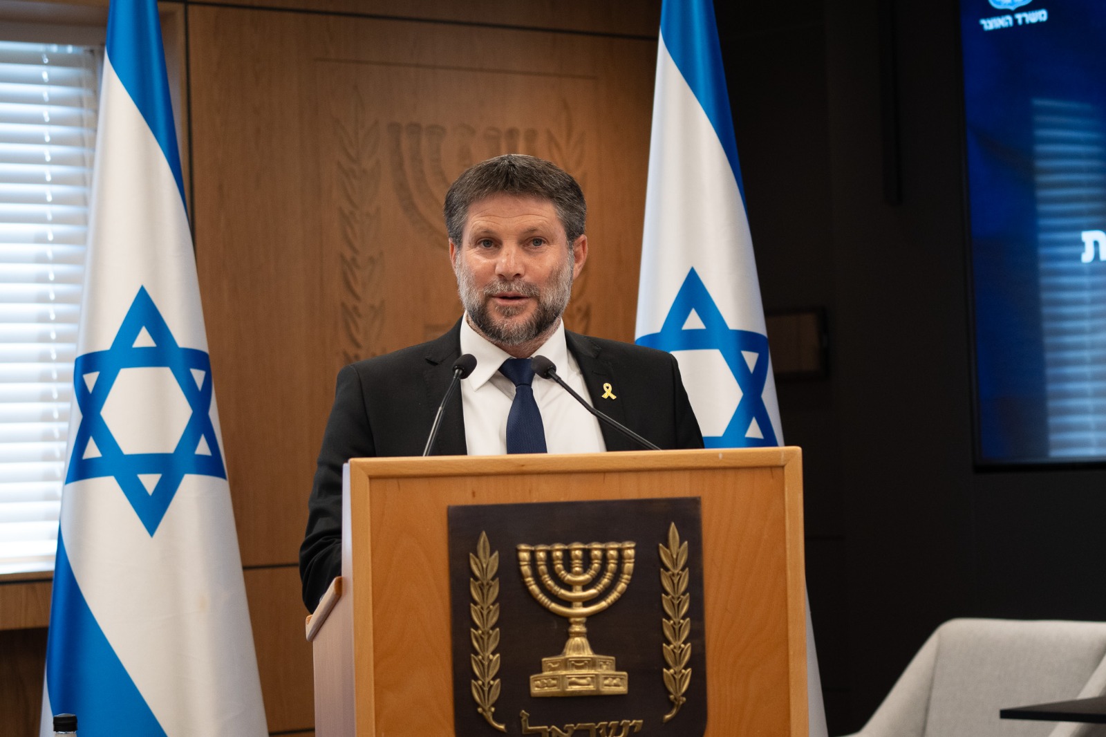 שר האוצר בצלאל סמוטריץ'; קרדיט: נגה מלסה, לע