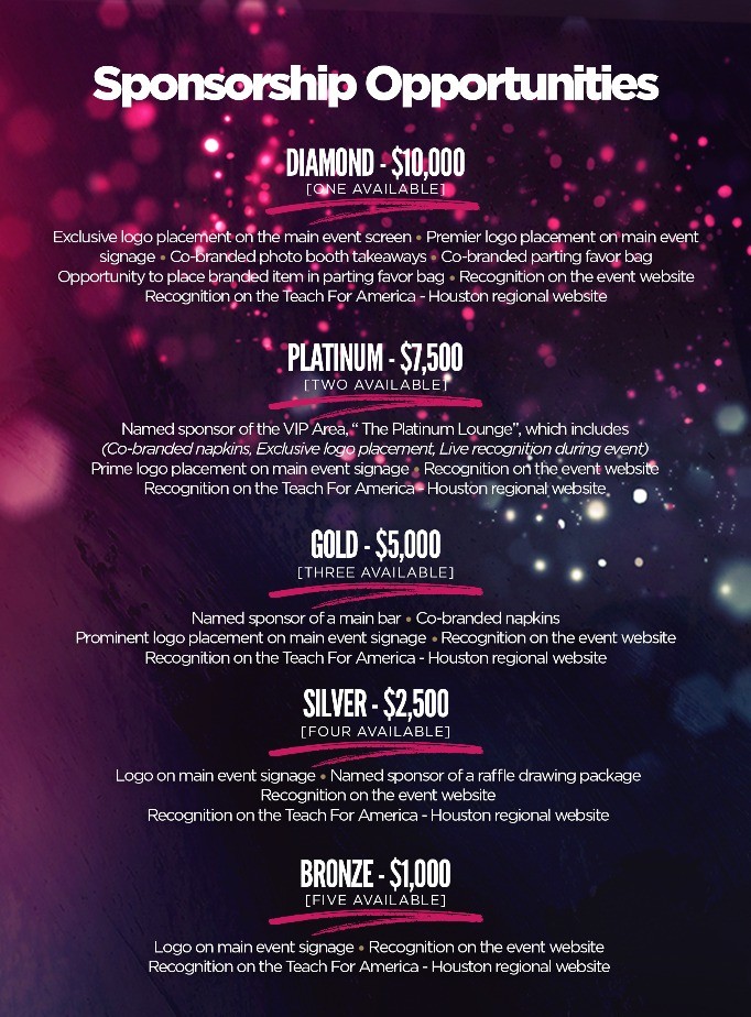 Sponsor Info | Prom Night