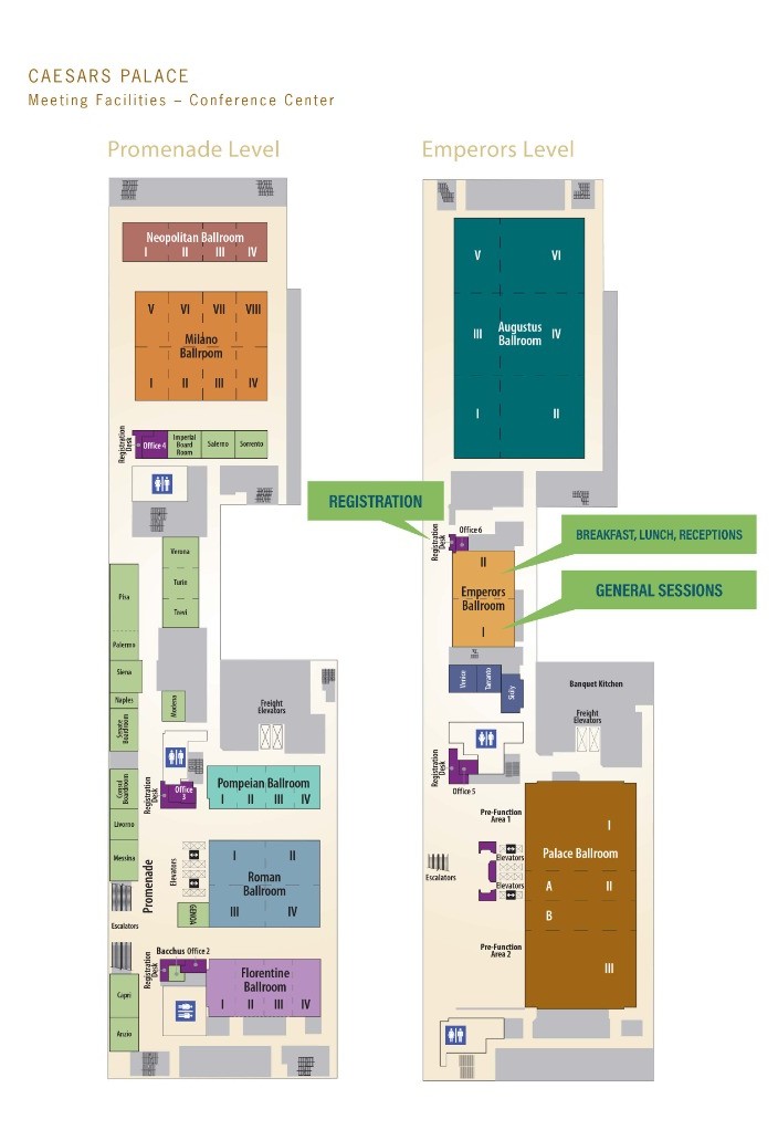 caeser's palace floor plan